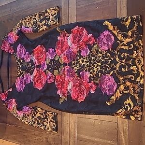 VENUS Floral lace bodycon dress size S